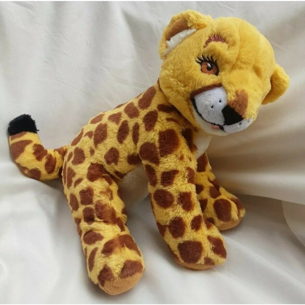 Little Brownie Bakers Girl Scout 10.5" Cheetah Plush "AMAZE" Samoa Cookie Reward